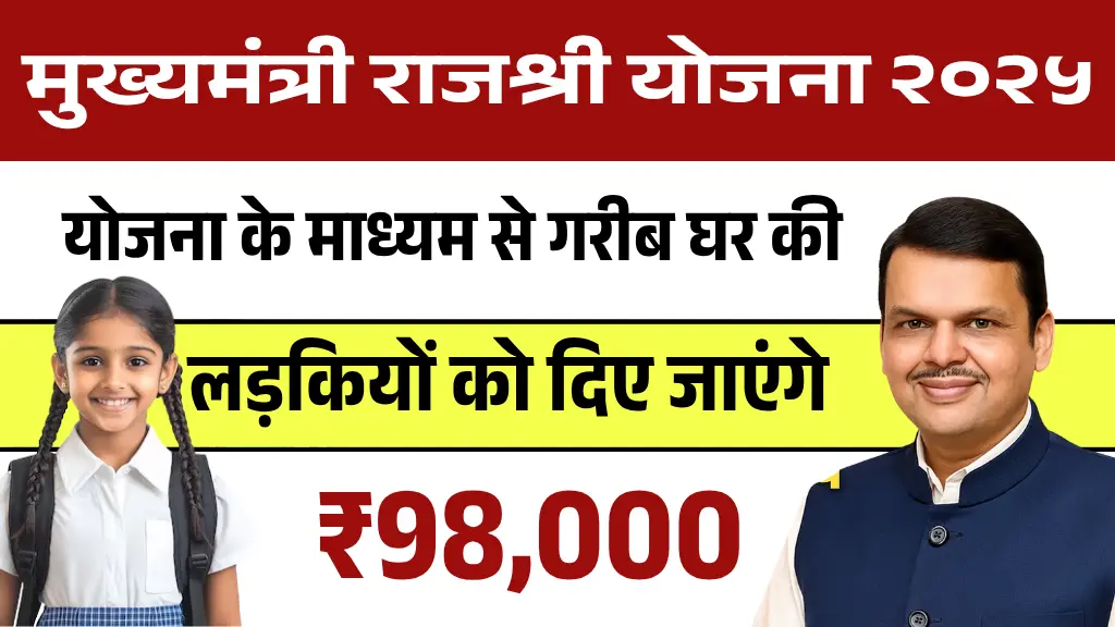 Mukhyamantri Rajshri Yojana Maharashtra